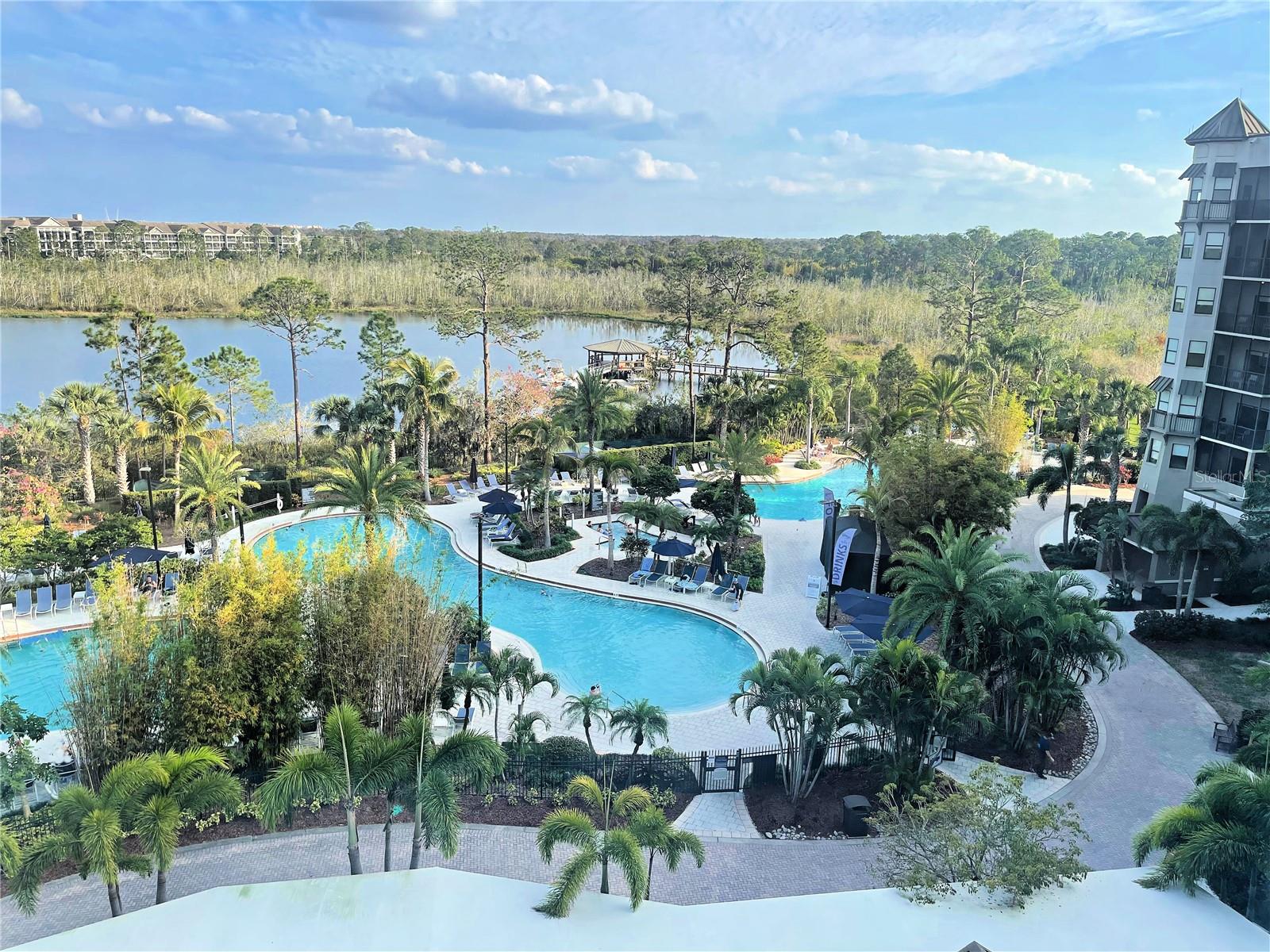 View from the condo - 14501 GROVE RESORT AVE #1622, WINTER GARDEN