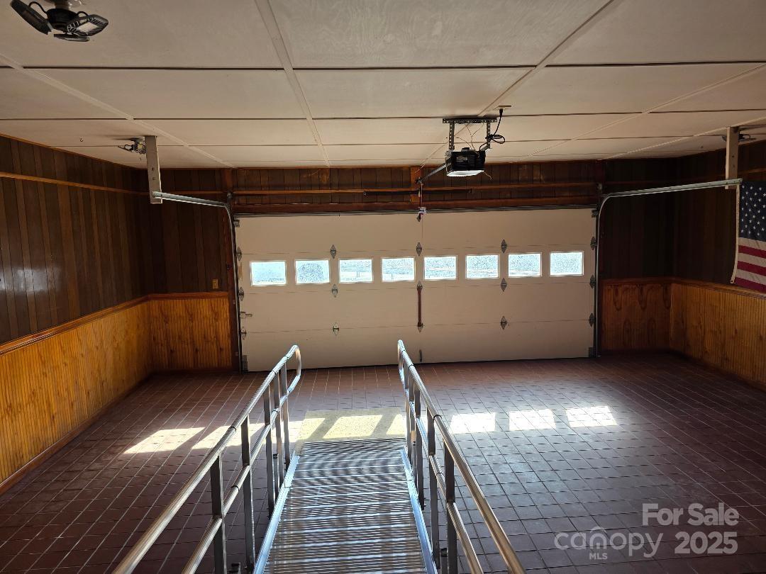 Interior of the attached garage - 1375 E US Highway 19E Highway, Burnsville