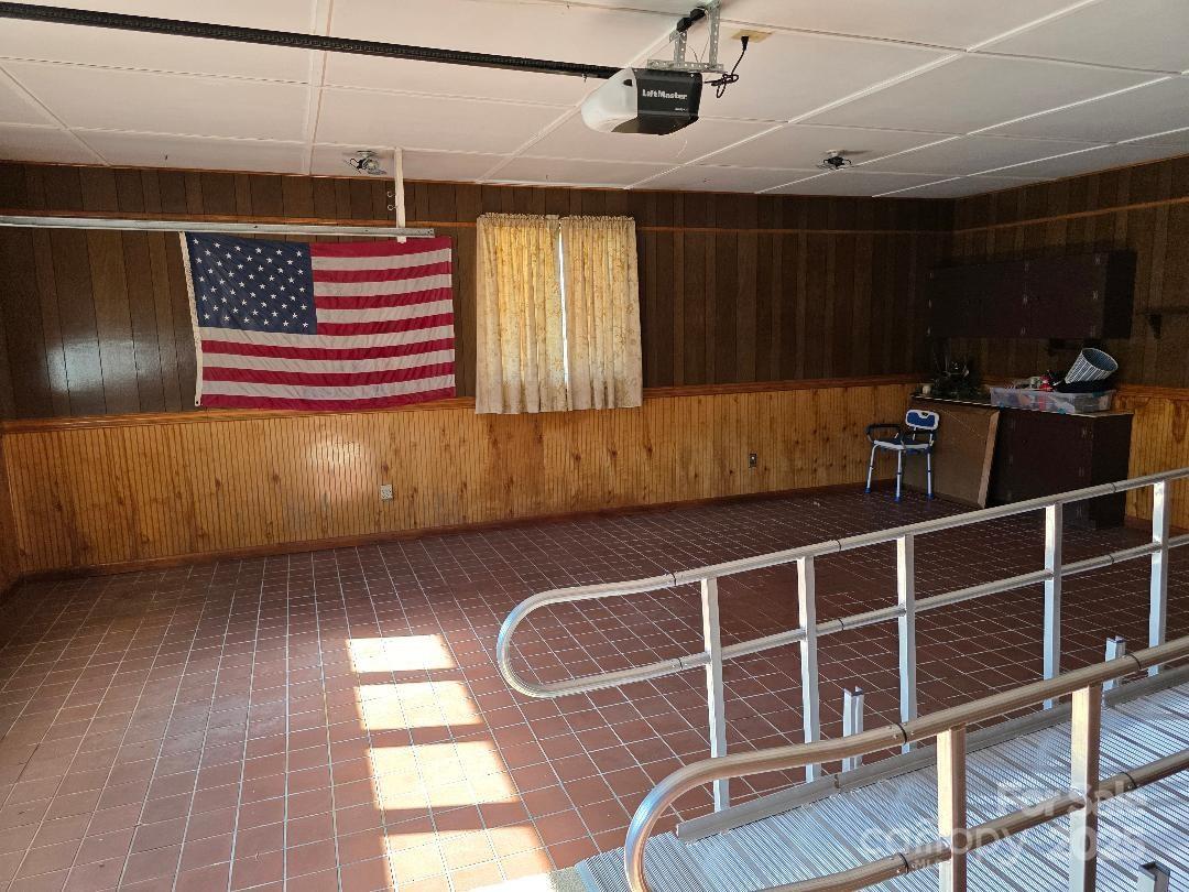 Interior of the attached garage - 1375 E US Highway 19E Highway, Burnsville
