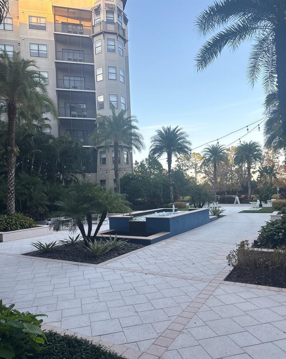 One of many outdoor spaces - 14501 GROVE RESORT AVE #2528, WINTER GARDEN