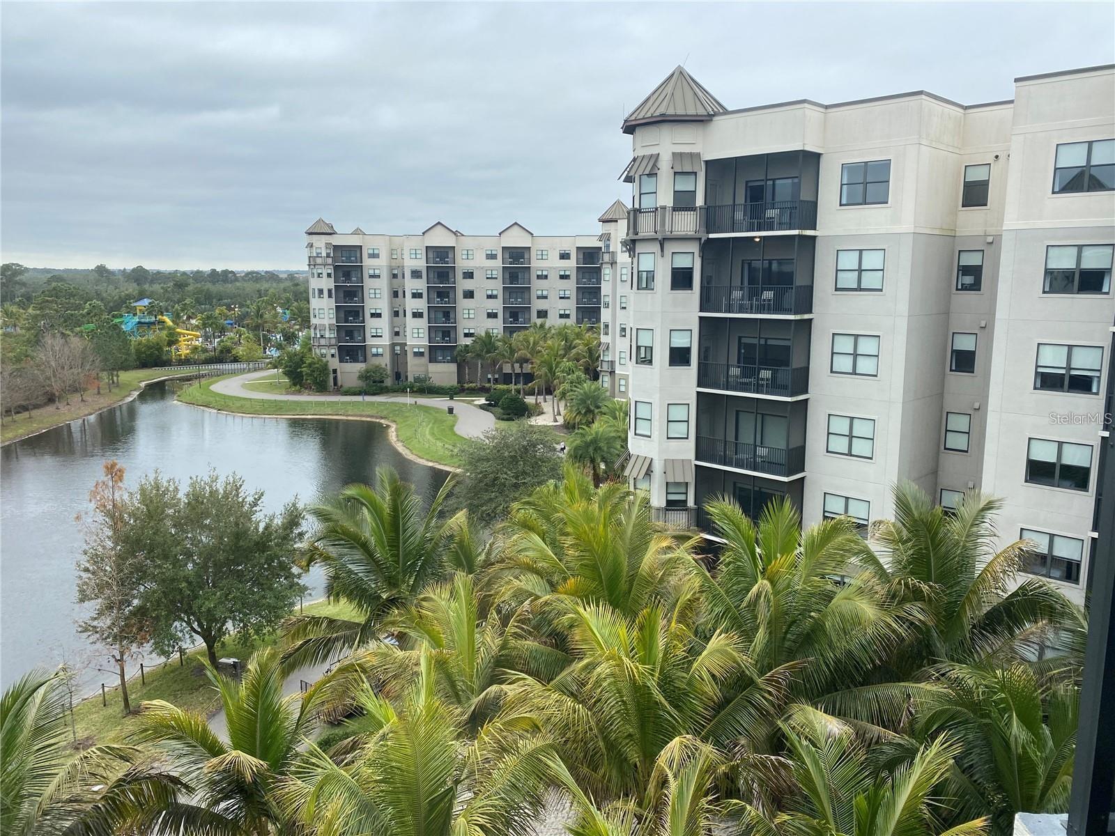 South view from your balcony! See the WaterPark in the distance & Disney Fireworks at night! - 14501 GROVE RESORT AVE #1612, WINTER GARDEN