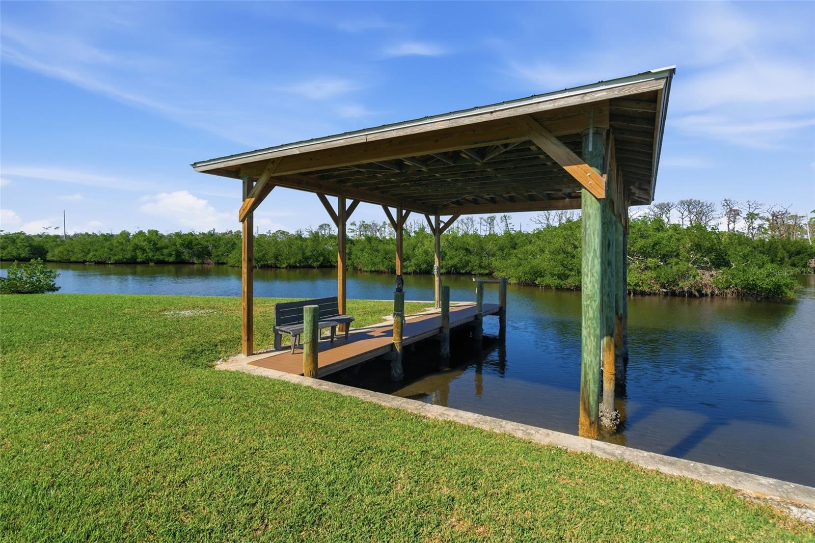 DECK & BOATHOUSE - 2050 OYSTER CREEK DR, ENGLEWOOD