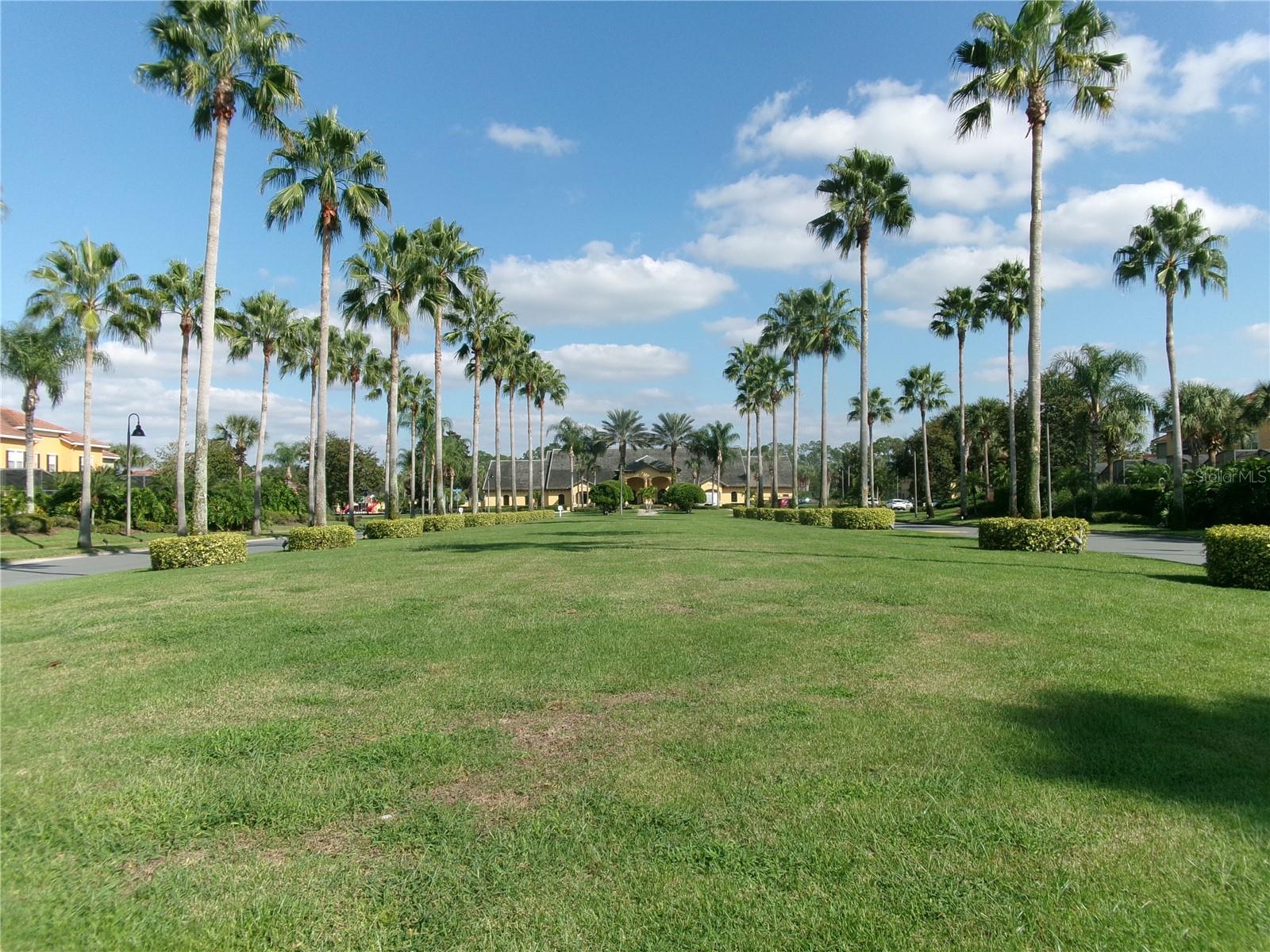 View from the gate - 8969 MAJESTY PALM RD, KISSIMMEE