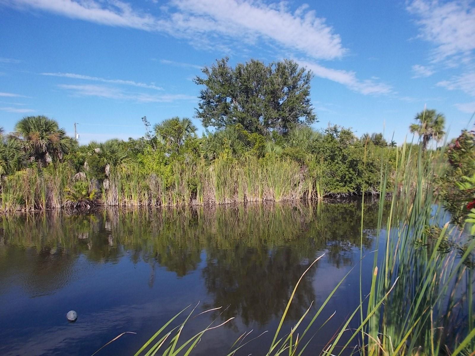 Looking at Lot from across the Canal - 14350 MAYSVILLE CIR, PORT CHARLOTTE