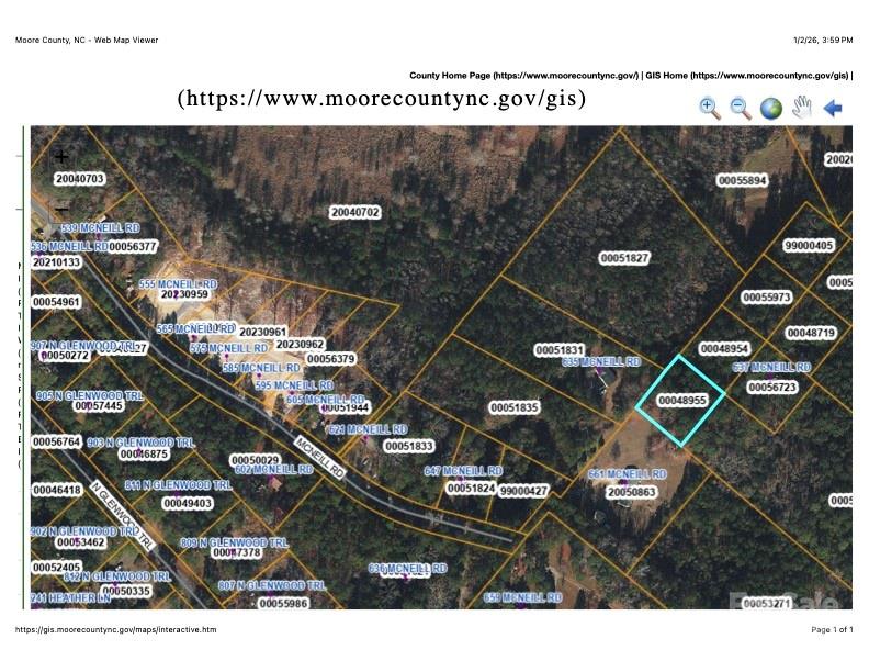 Acreage at 000 McNeill Road, Southern Pines, photo 2 of 2