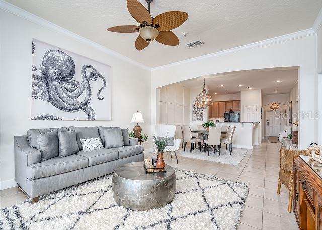 Open floorplan - 1200 CINNAMON BEACH WAY #1124, PALM COAST