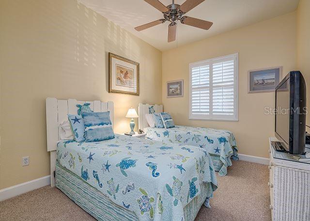 Third bedroom offers two twins. - 1200 CINNAMON BEACH WAY #1124, PALM COAST
