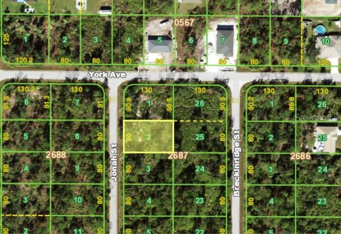 Land at 3080 JONAH ST, PORT CHARLOTTE