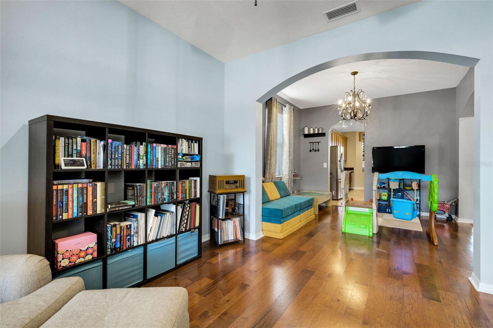 Upgraded hardwood flooring in front flex room and dining rooms. - 5220 119TH TER E, PARRISH