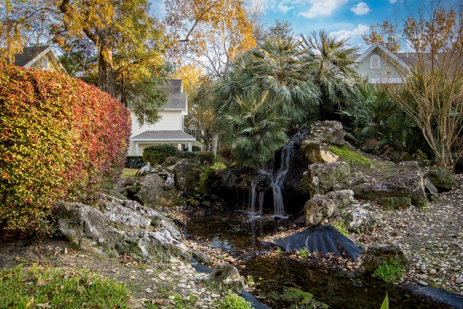 water feature in park - 10000 SW 52ND AVE #60, GAINESVILLE