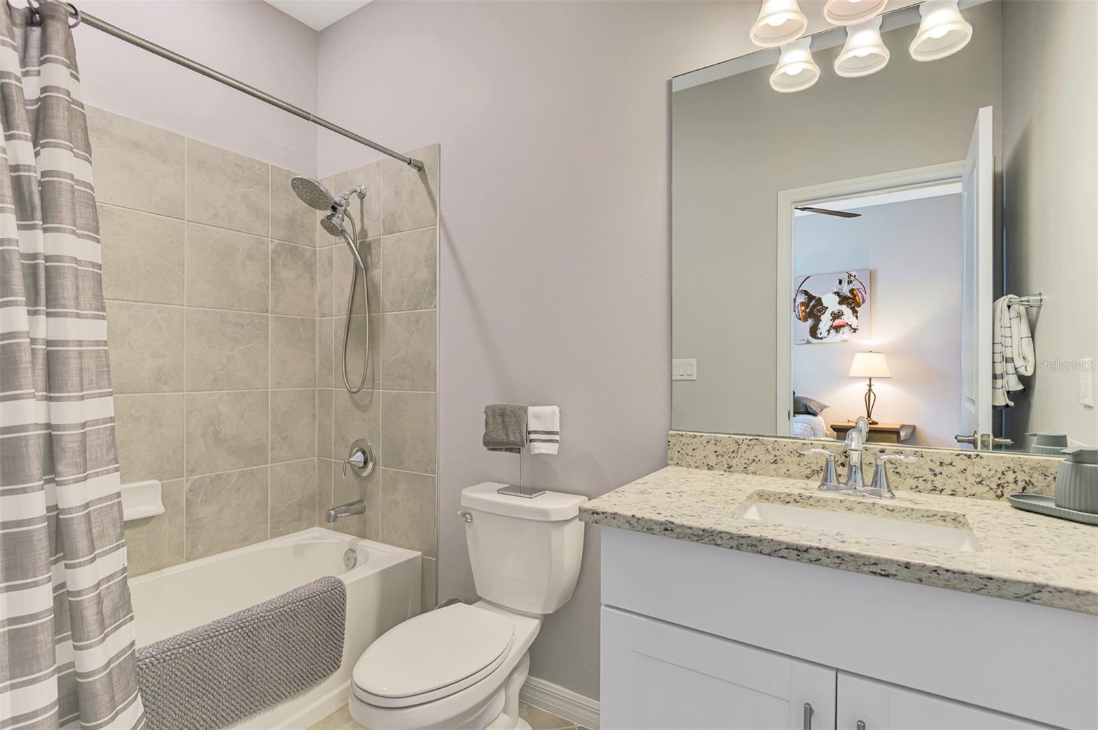 2nd guest bath next to the third bedroom - 1932 W ISLES RD, PORT CHARLOTTE