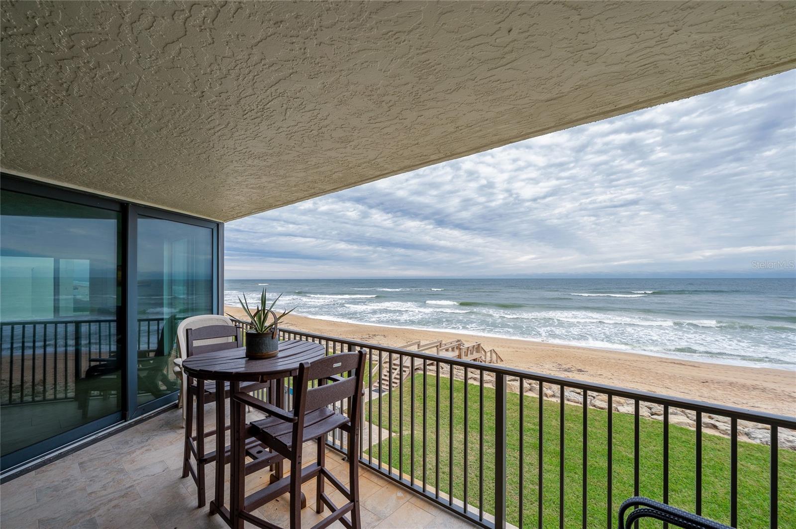 A prime vantage point overlooking the beach and dunes, perfect for sunrise watching or enjoying coastal breezes. - 6727 TURTLEMOUND RD #315, NEW SMYRNA BEACH