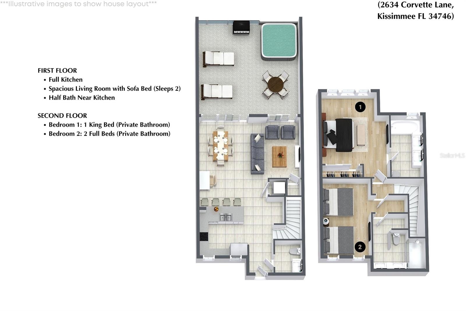Townhouse at 2634 CORVETTE LN, KISSIMMEE, photo 24 of 24