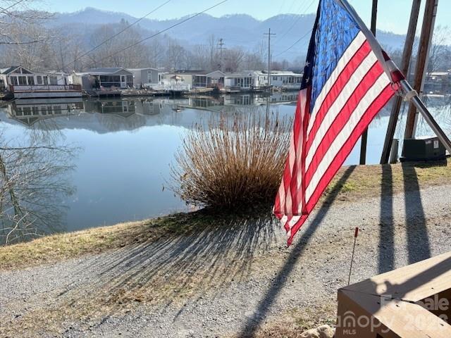 as seen from front corner of home - 129 Mallard Loop, Waynesville