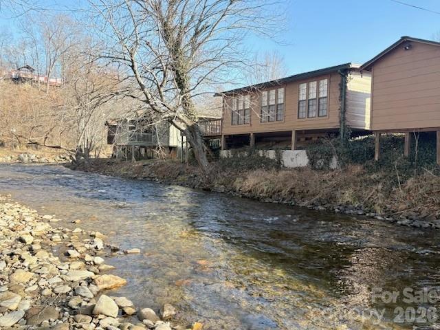 rushing creek behind home - 129 Mallard Loop, Waynesville