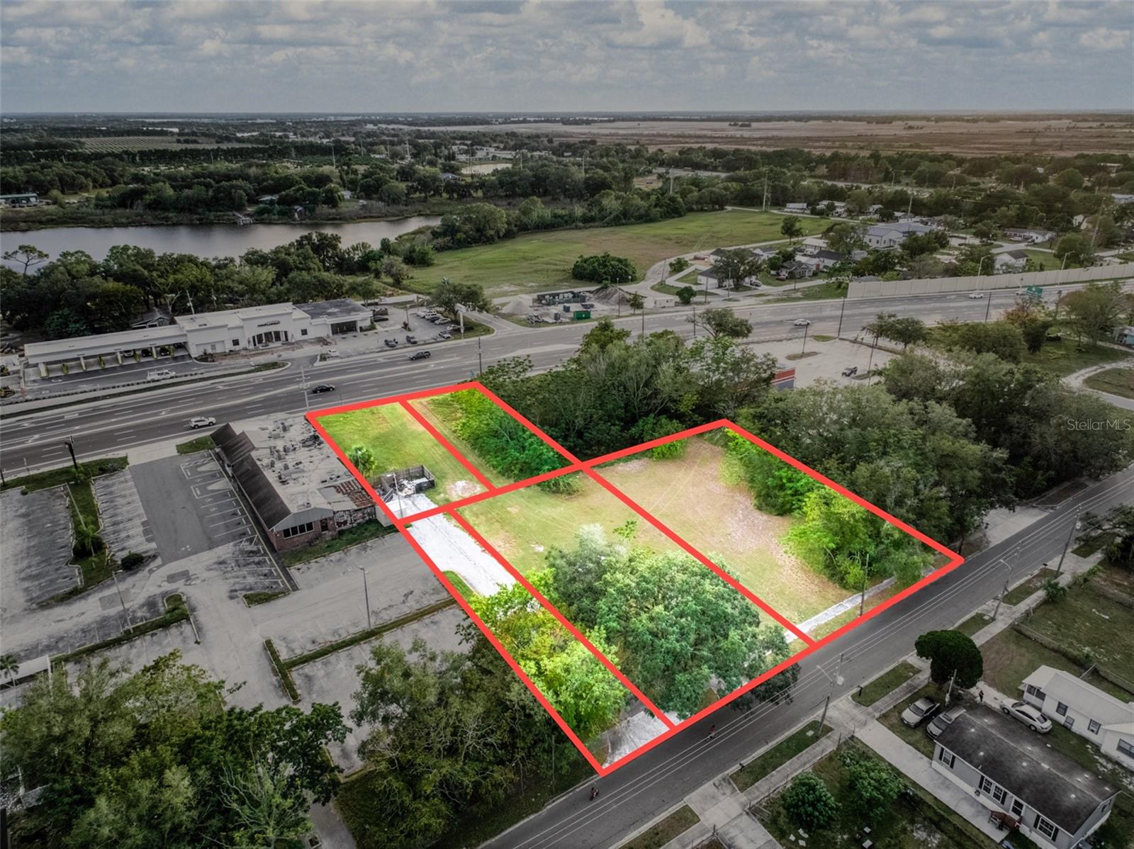 Aerial view of individual lots - 0 W STATE ROAD 60, LAKE WALES