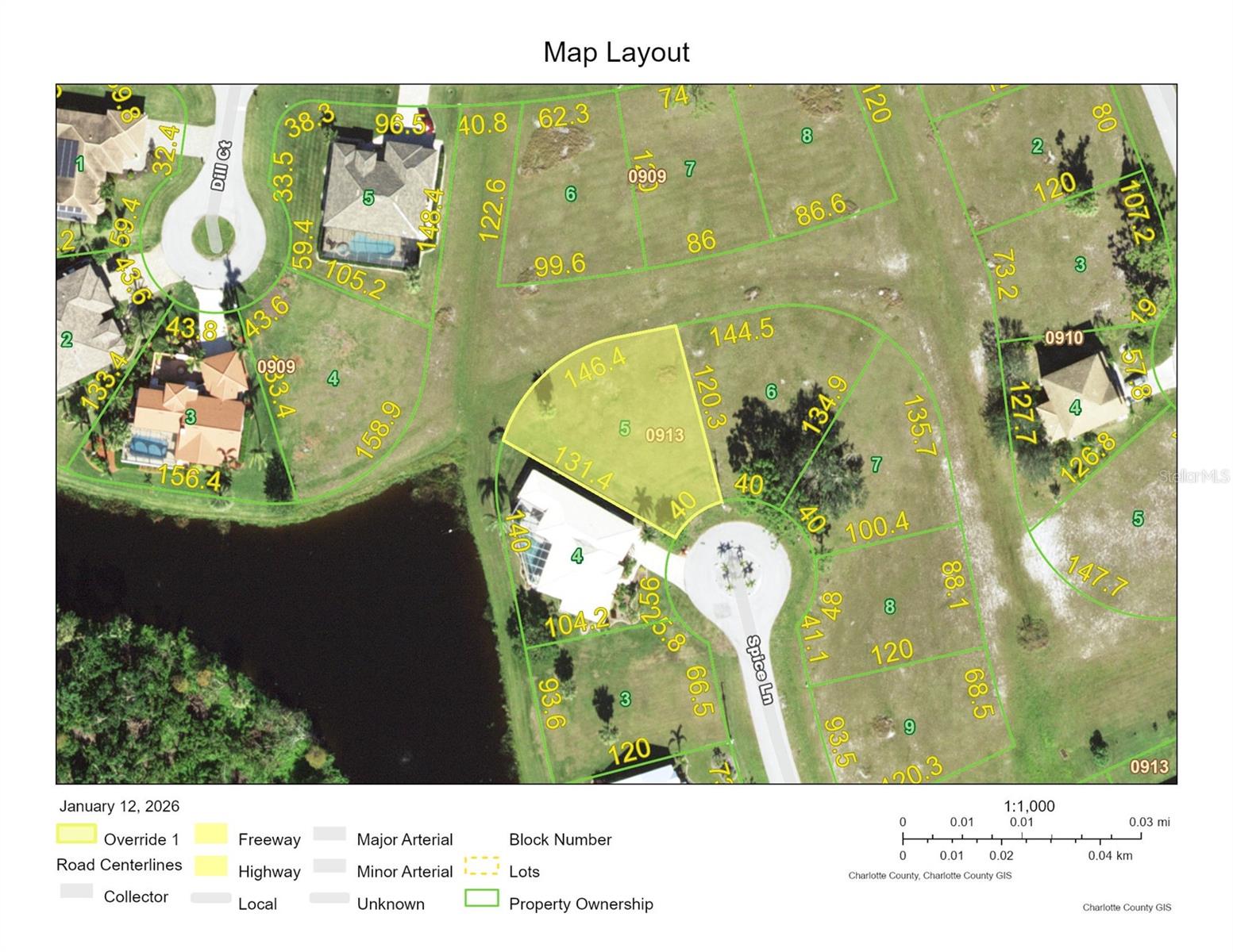Land at 17161 SPICE LN, PUNTA GORDA, photo 2 of 8