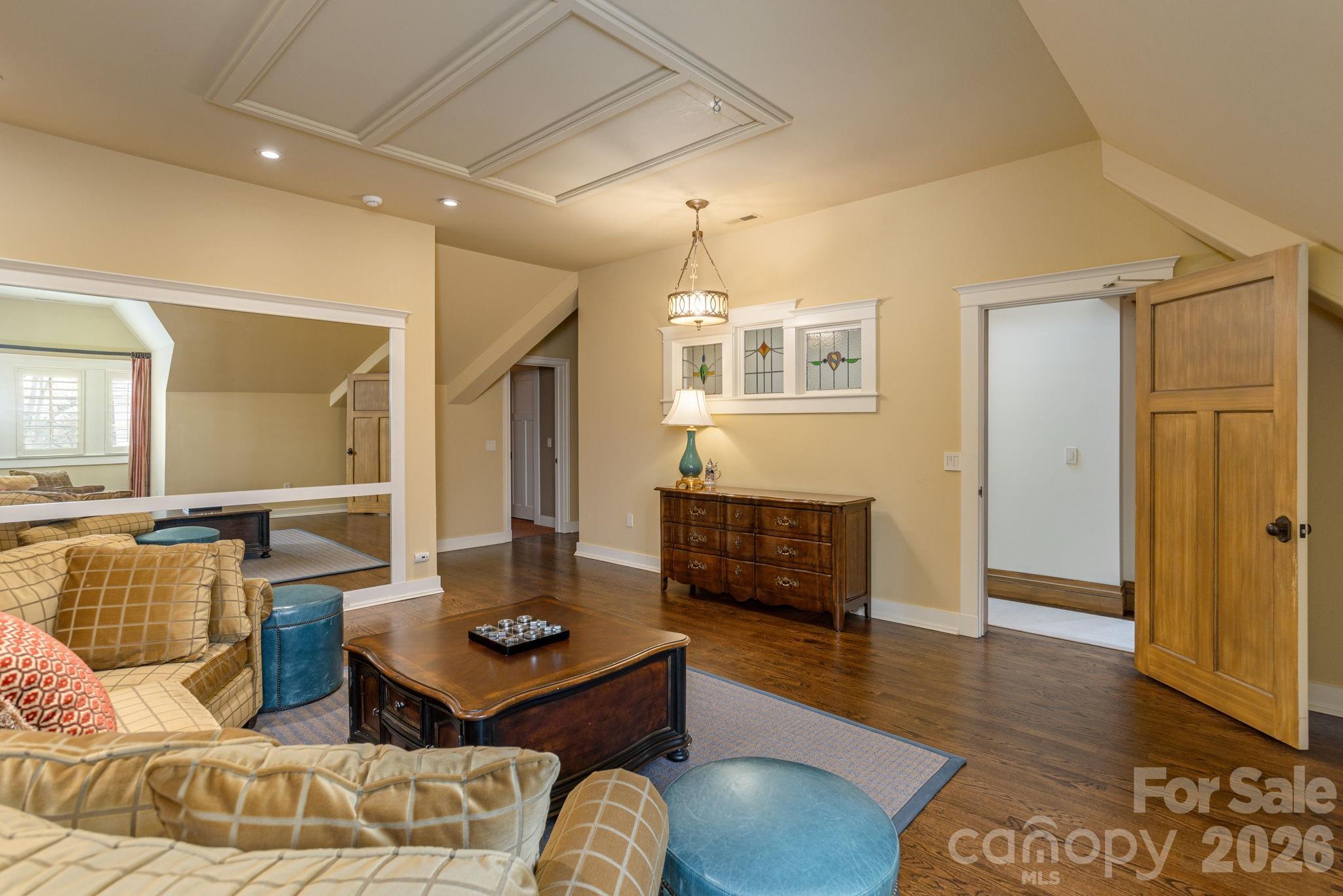 Bonus room for entertaining and relaxing. - 8 Fairway Place, Asheville