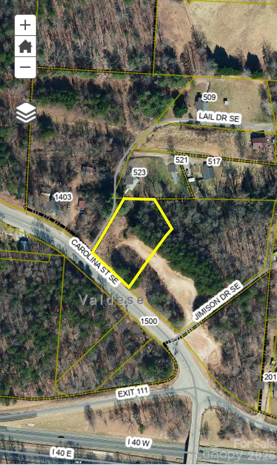 Unimproved Commercial at 1403 Carolina Street SE, Valdese, photo 4 of 5