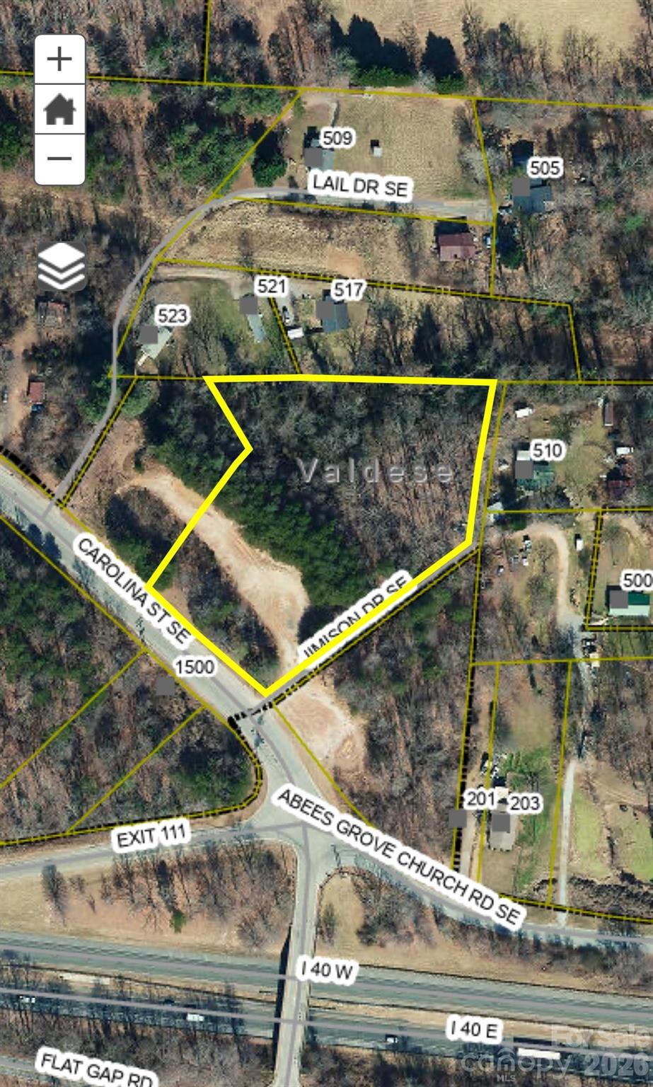Unimproved Commercial at 1403 Carolina Street SE, Valdese, photo 5 of 5