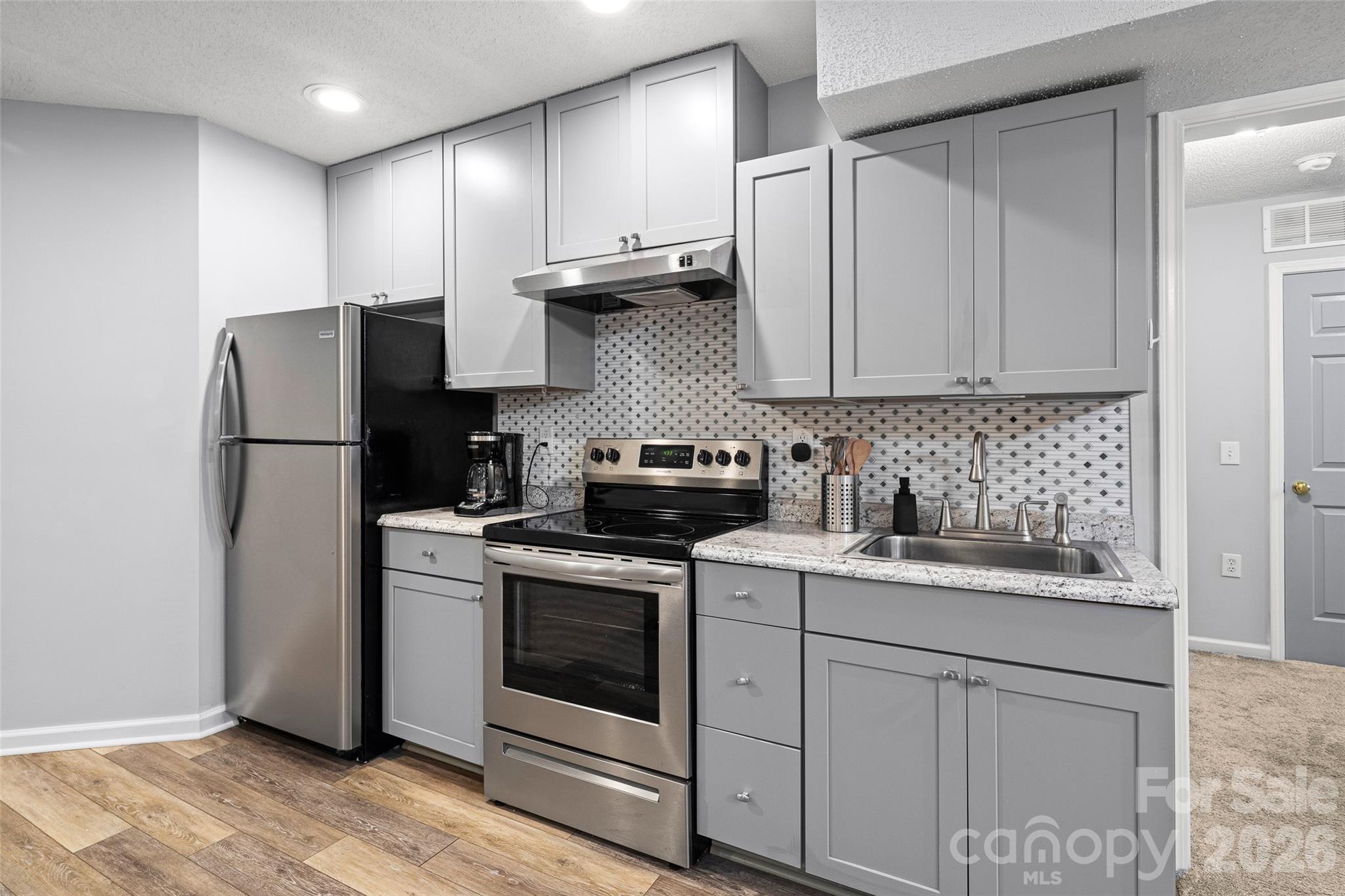lower level kitchenette - 28 Grove Garden Avenue, Candler