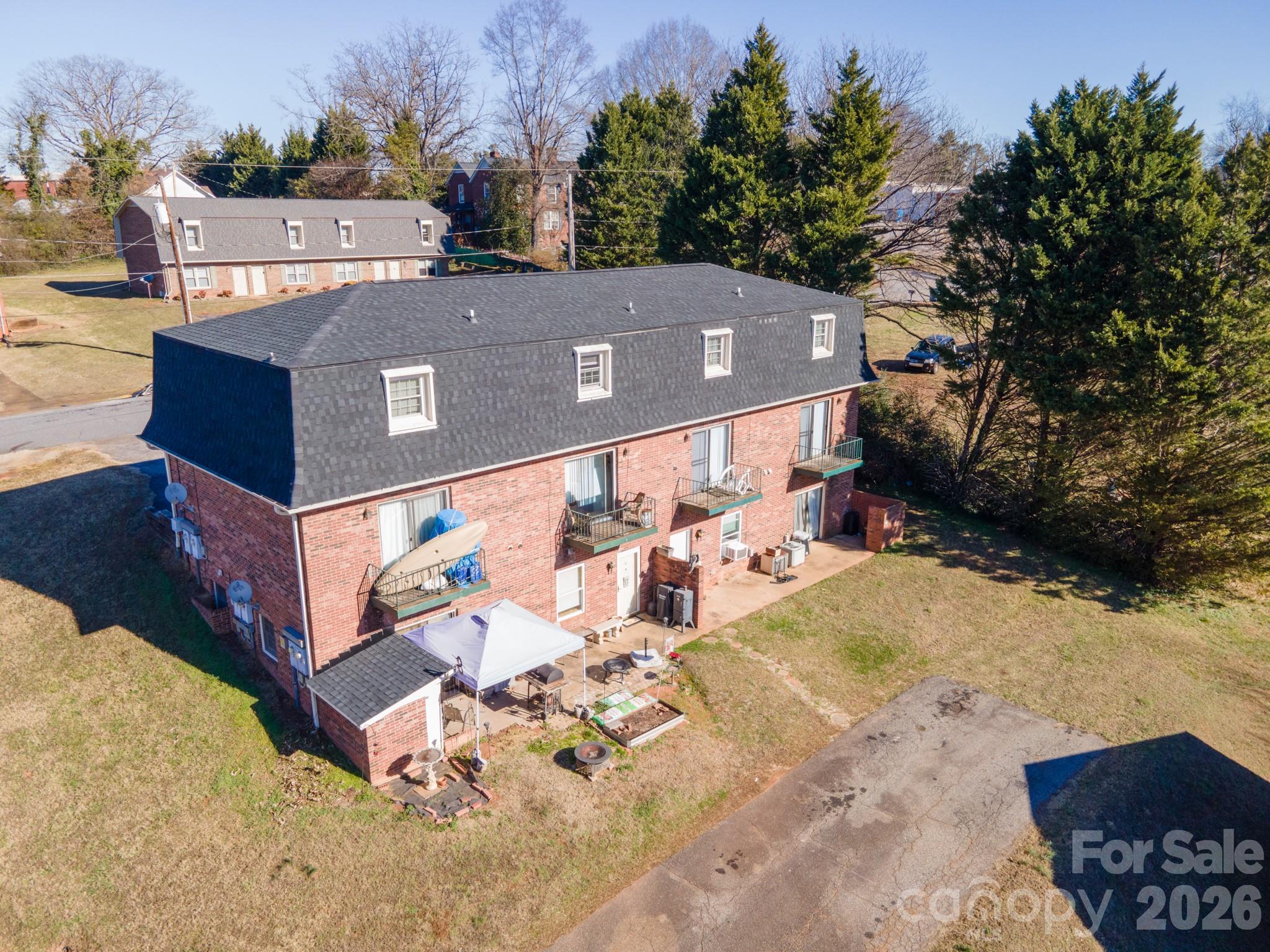 Back of Upper Building - Two Basement Apartments with 2 Bedrooms and 1 Full Bath - 18 Berkley Avenue, Granite Falls