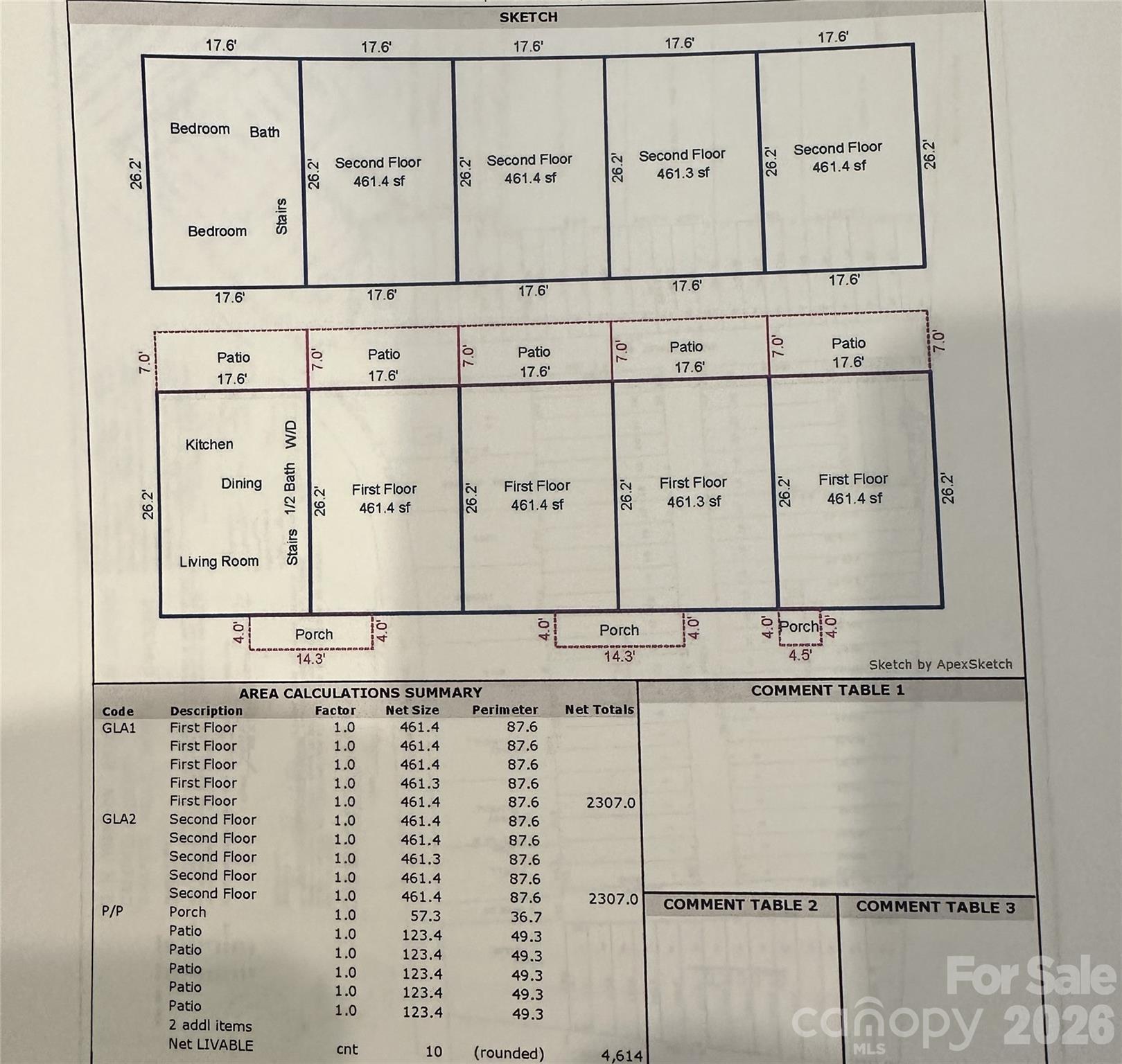 Measurements - Lower Building - 18 Berkley Avenue, Granite Falls
