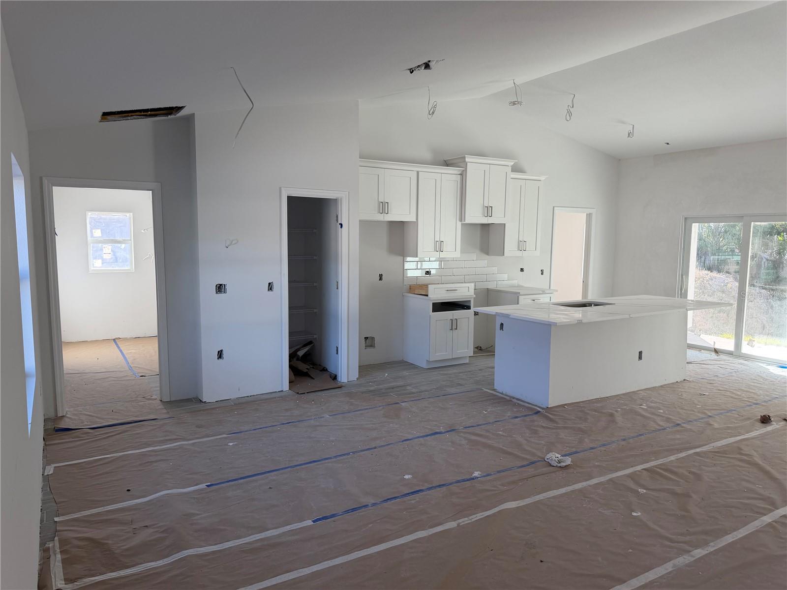 Kitchen to pantry and inside utility - 15061 MCGRAW AVE, PORT CHARLOTTE