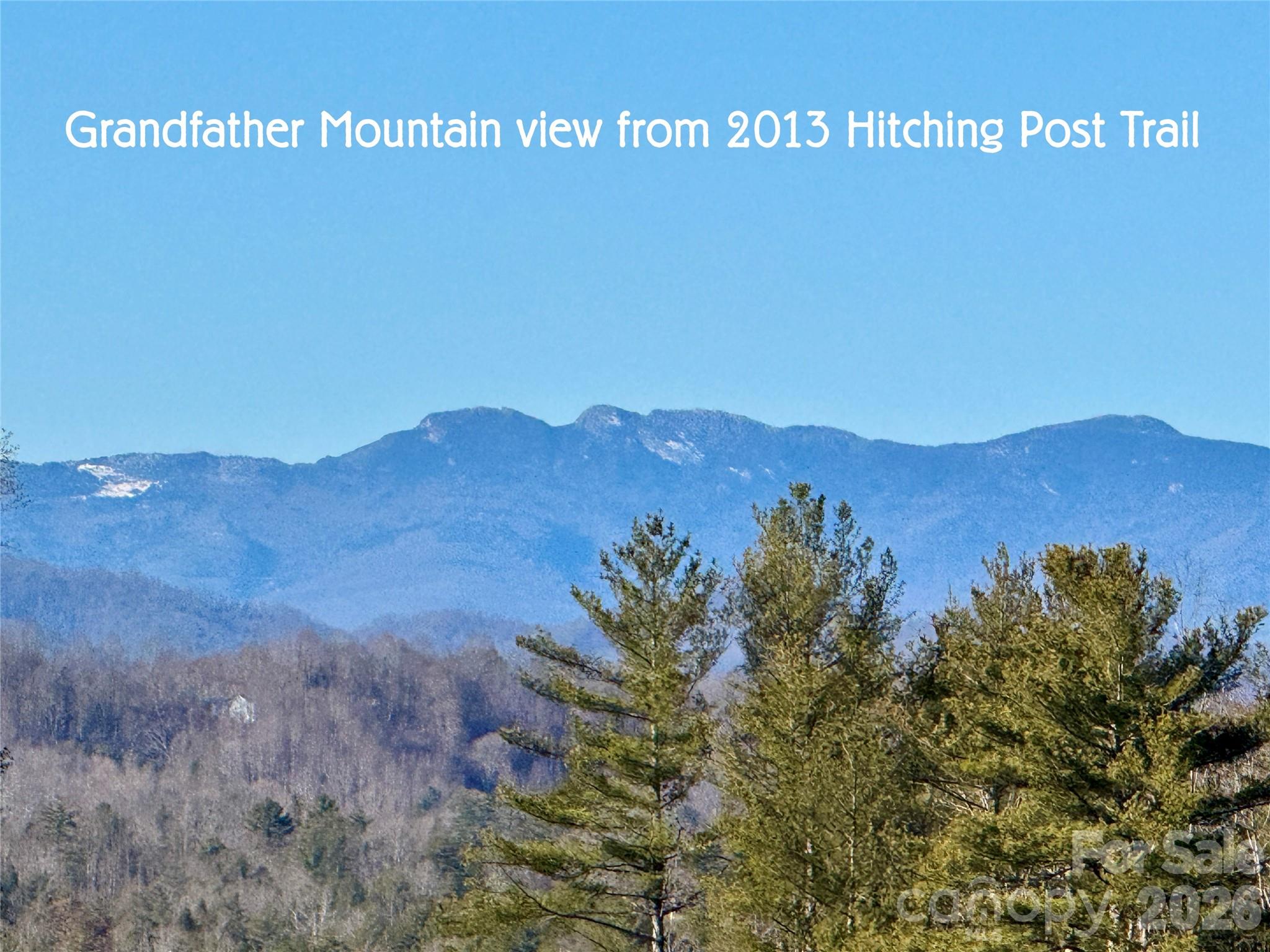 Iconoic Grandfather Mountain is only part of the view! - 2013 Hitching Post Trail, Lenoir