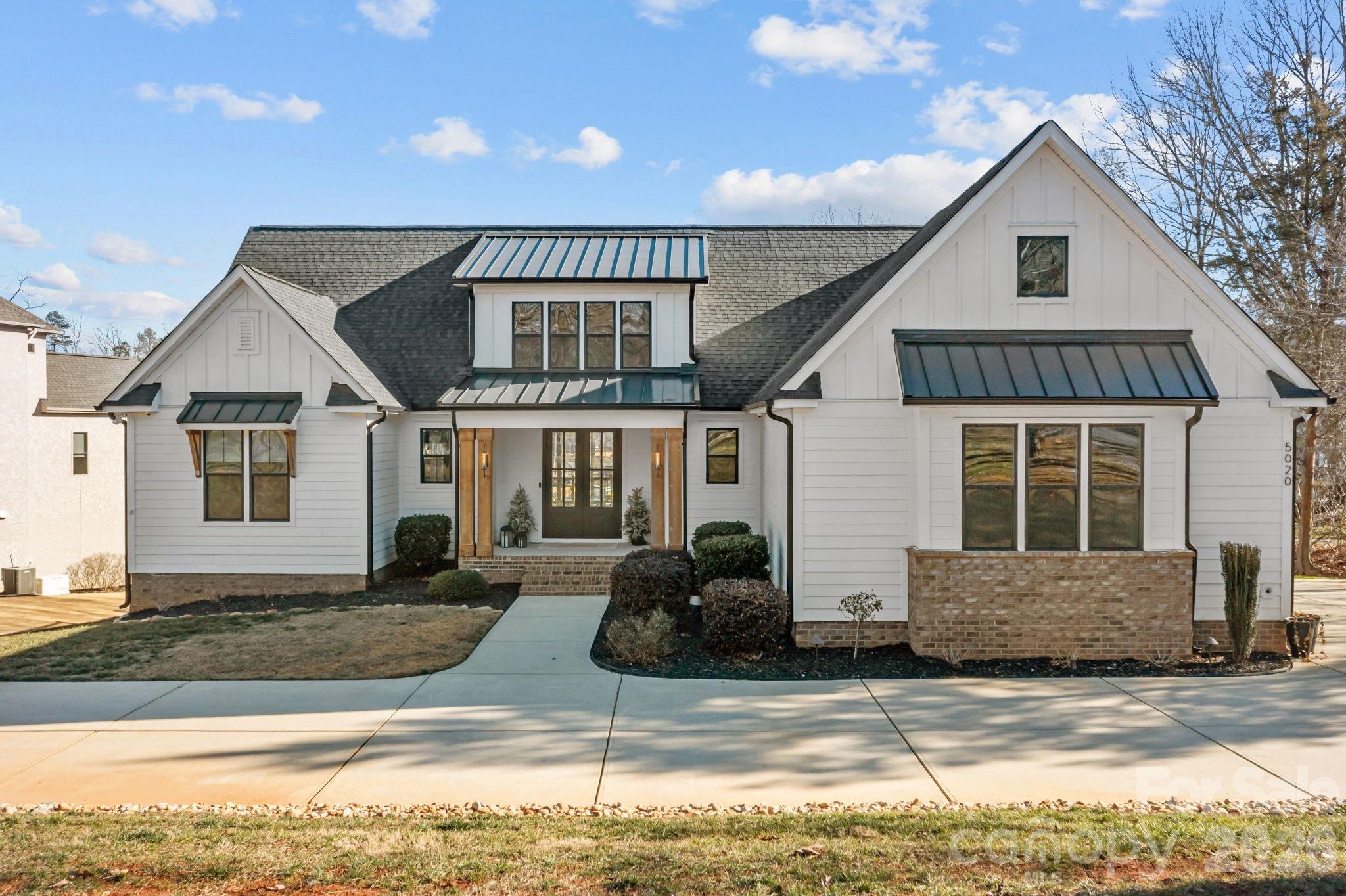 Front Exterior view- close up - 5020 Slanting Bridge Road, Sherrills Ford