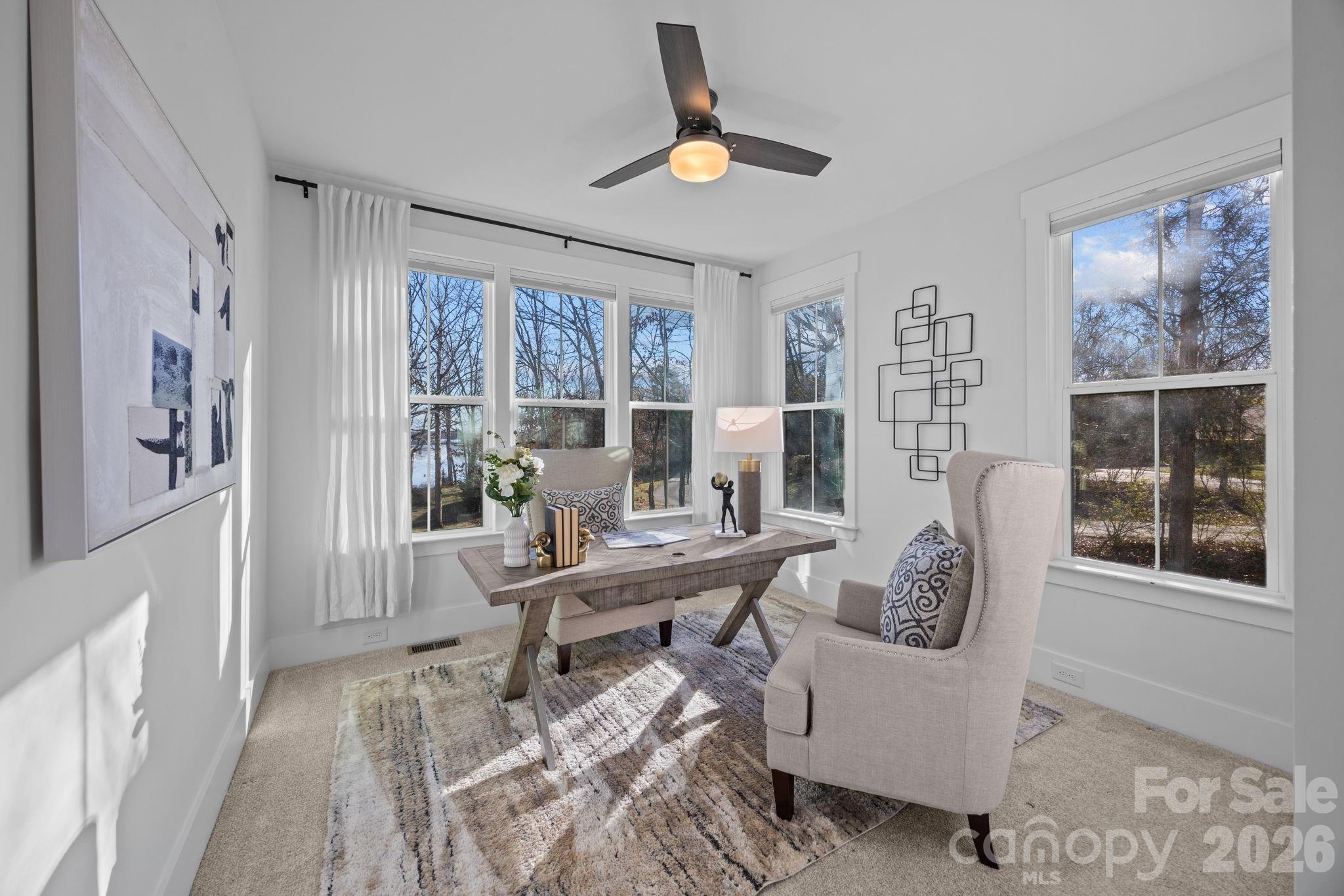 Main floor office, bedroom, or flex space - 5020 Slanting Bridge Road, Sherrills Ford