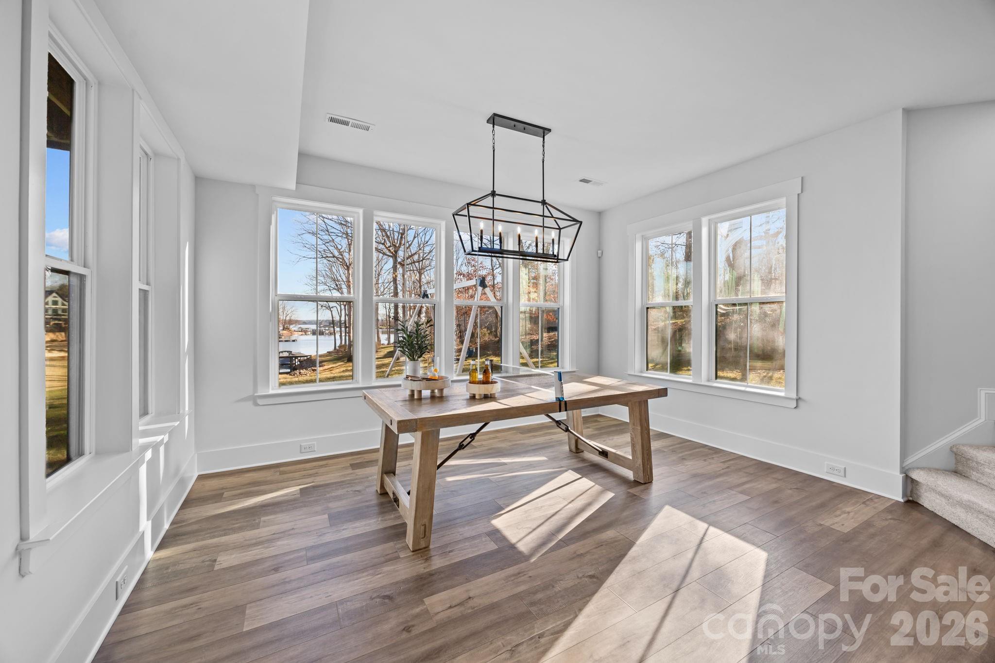 Basement level game/entertainment area or full dining area - 5020 Slanting Bridge Road, Sherrills Ford