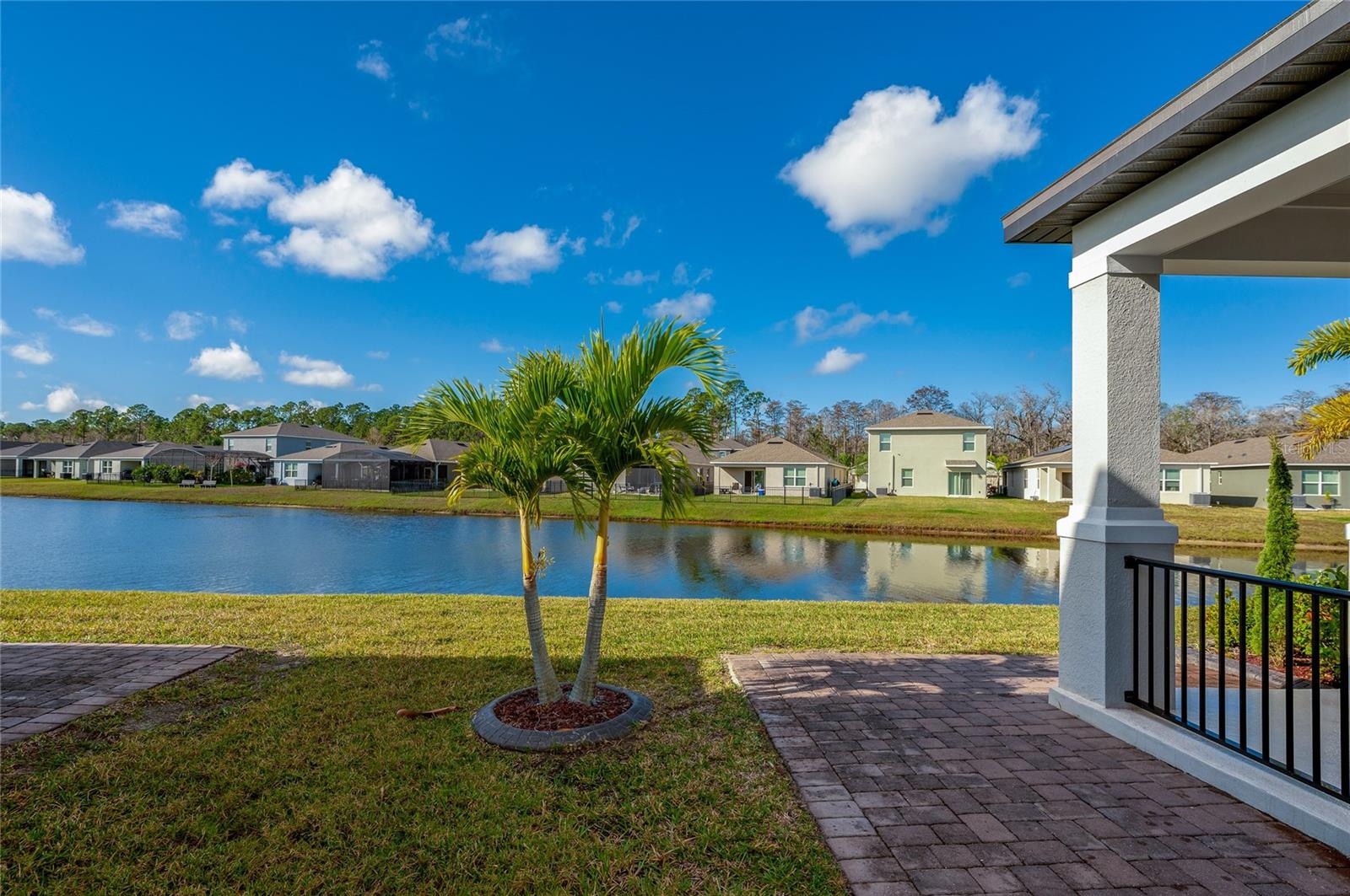 View from the front - 2912 MELETO BLVD, NEW SMYRNA BEACH