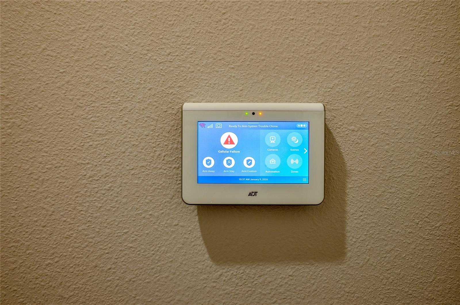Security System - 2912 MELETO BLVD, NEW SMYRNA BEACH