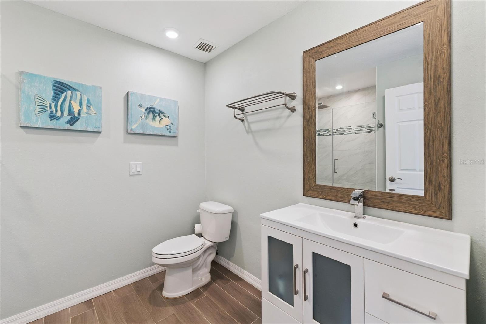First Floor, Full bath, standing shower - 6455 ENGRAM RD, NEW SMYRNA BEACH