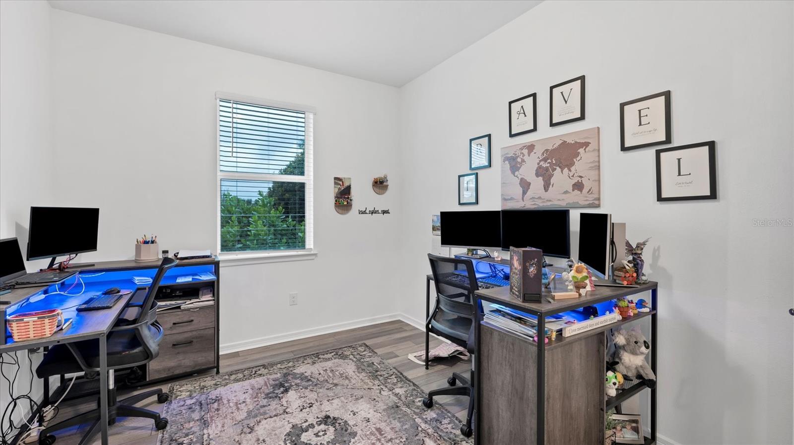 Very large office/den with doors - 8705 COASTAL KEY WAY, PARRISH
