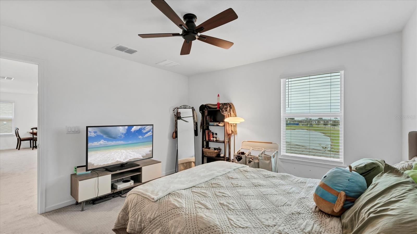 good size bedroom with pond views - 8705 COASTAL KEY WAY, PARRISH