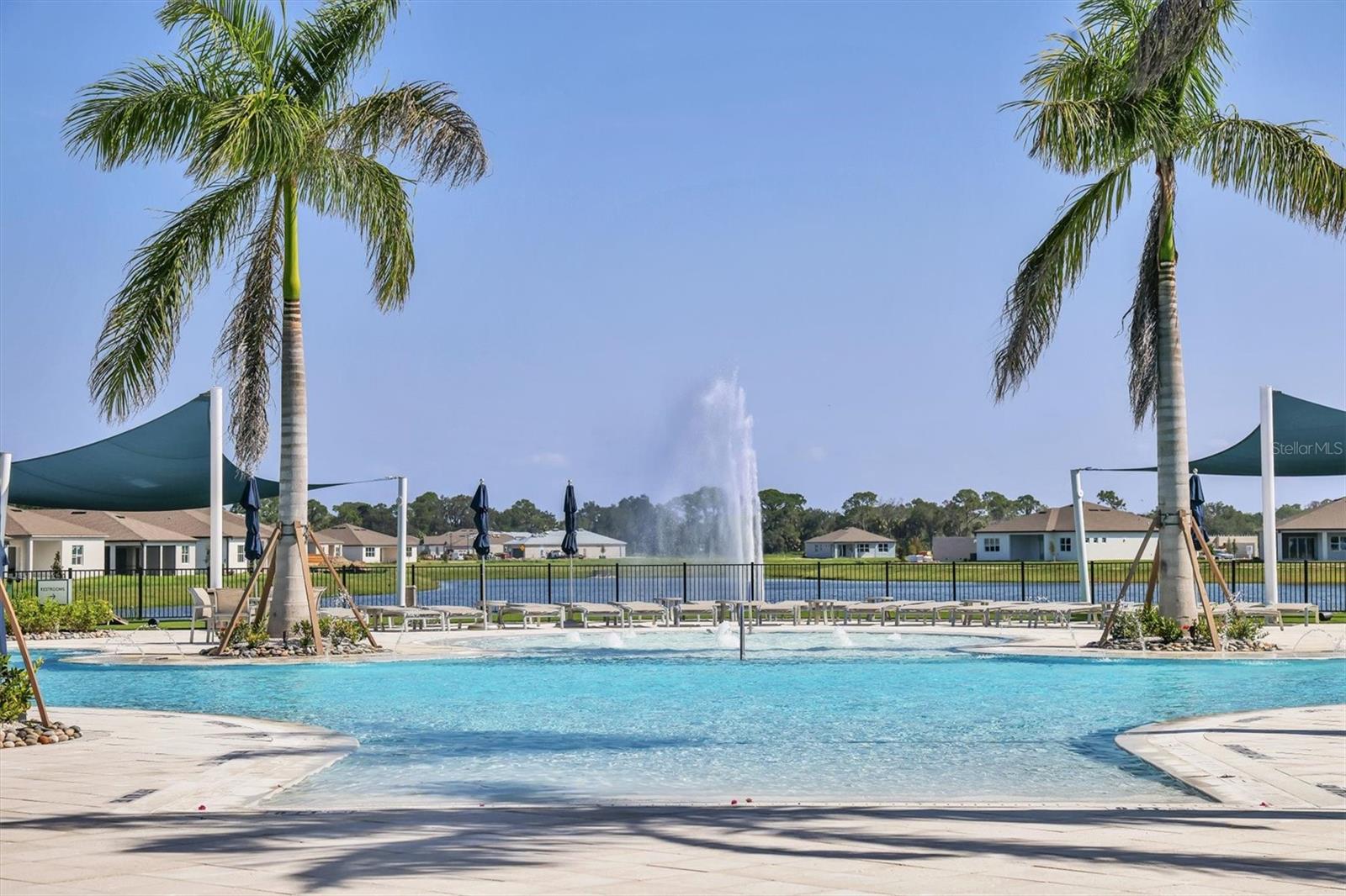 Resident pool - 8705 COASTAL KEY WAY, PARRISH