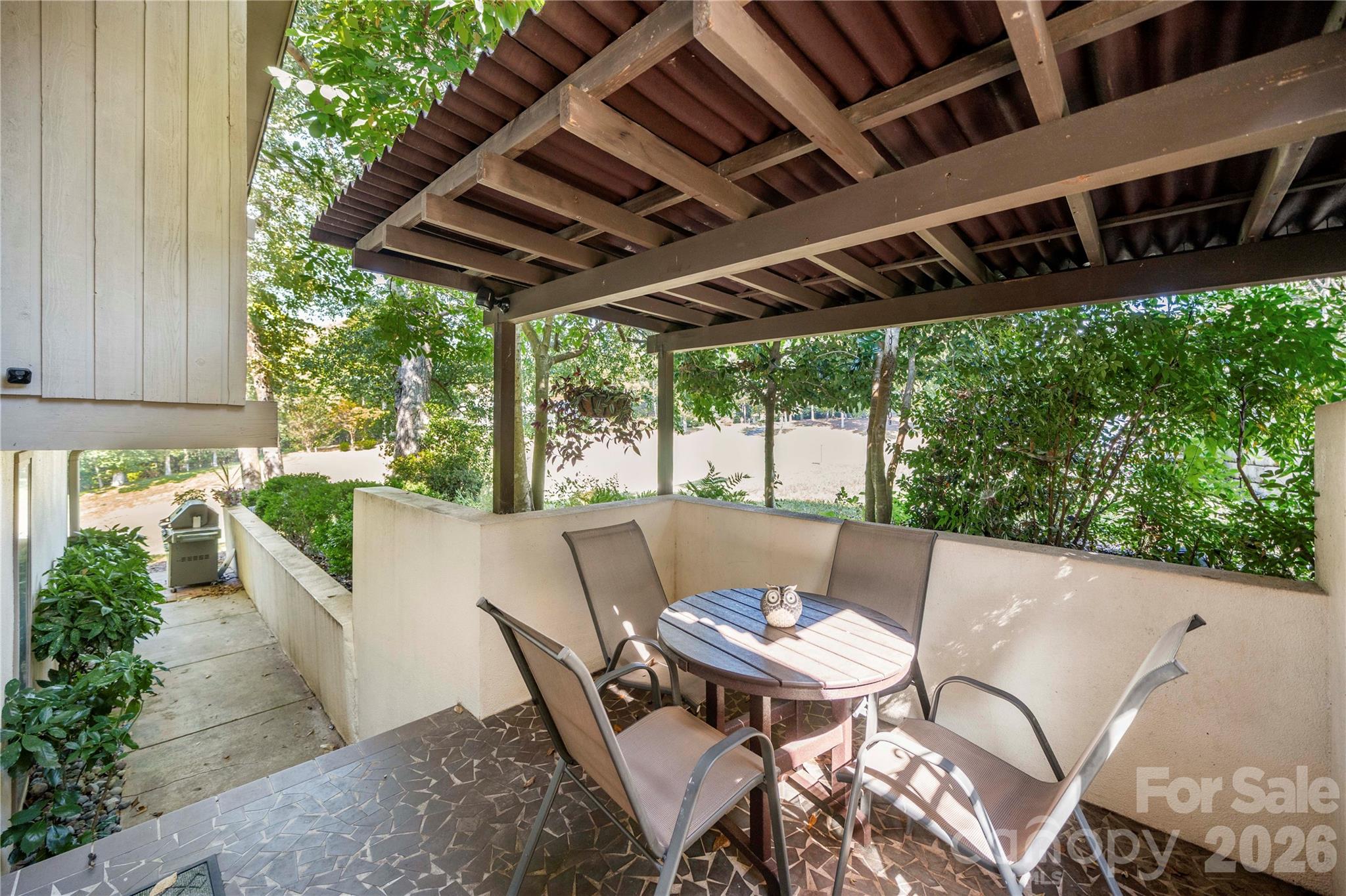 side patio - 12 Cove Road, Clover