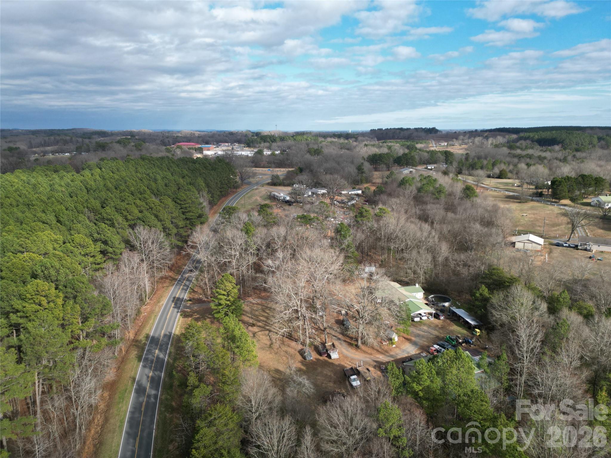 Aeriel View of Property Adjacent to the Left - 000 Vacant NC 138 Highway, Norwood