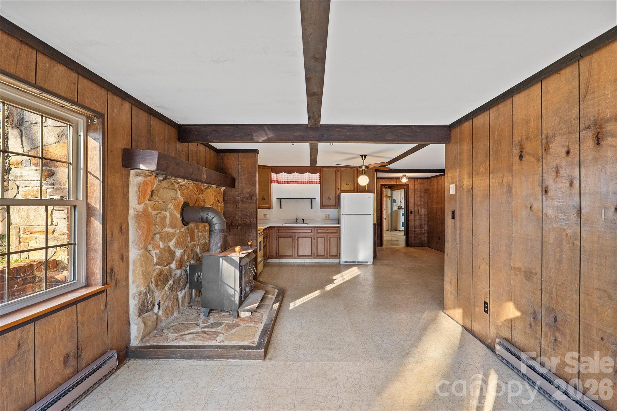 View from outside entry door - 591 Landrum Road, Columbus