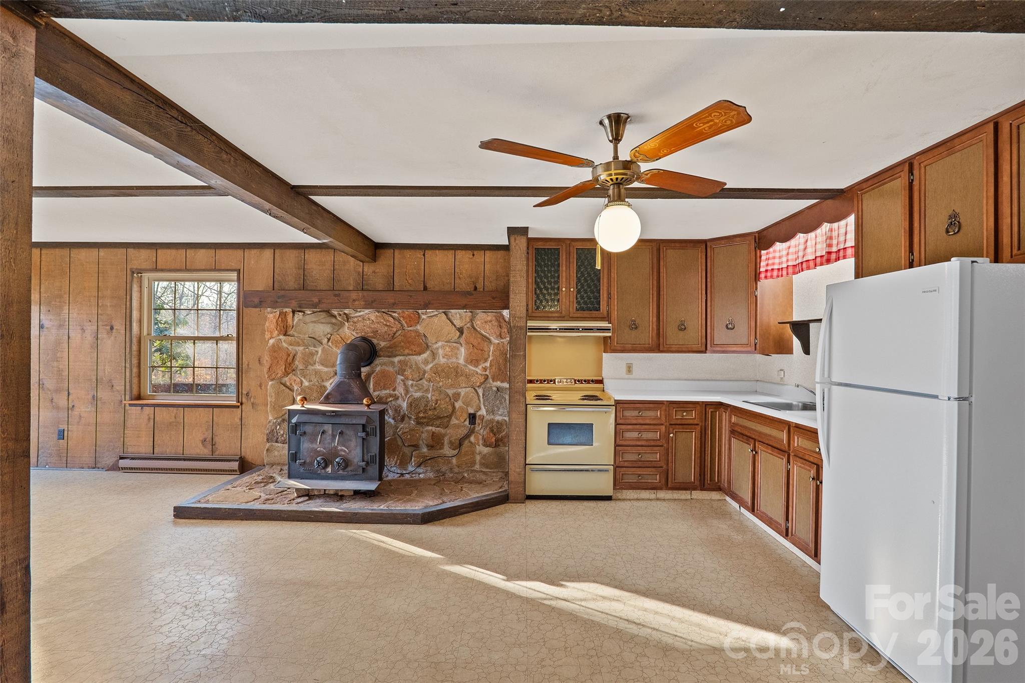 View from Stairs to kitchen - 591 Landrum Road, Columbus