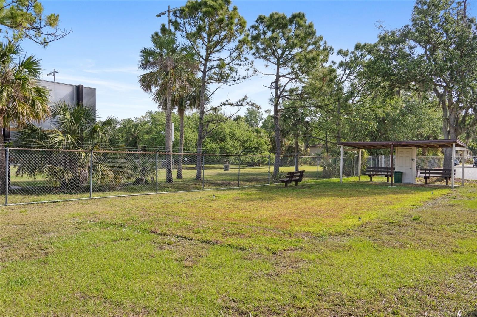 Dog run. - 19505 QUESADA AVE #S208, PORT CHARLOTTE