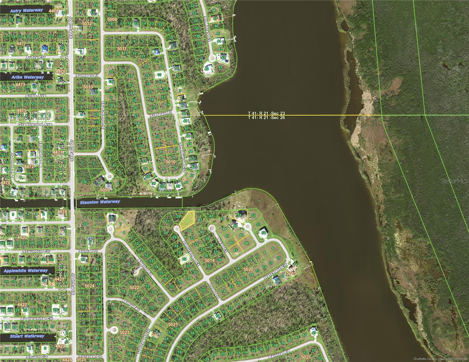 Land at 10116 LA GRANGE CT, PORT CHARLOTTE, photo 2 of 5