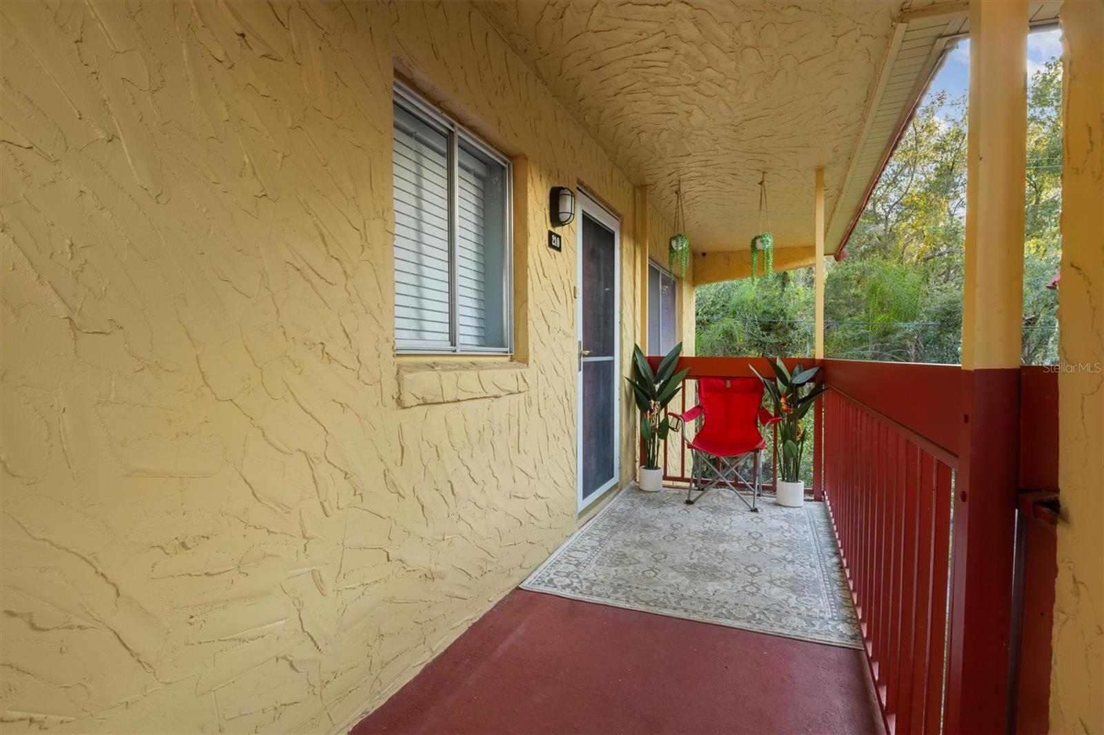 Covered front entrance - 400 EL CAMINO DR #210, WINTER HAVEN
