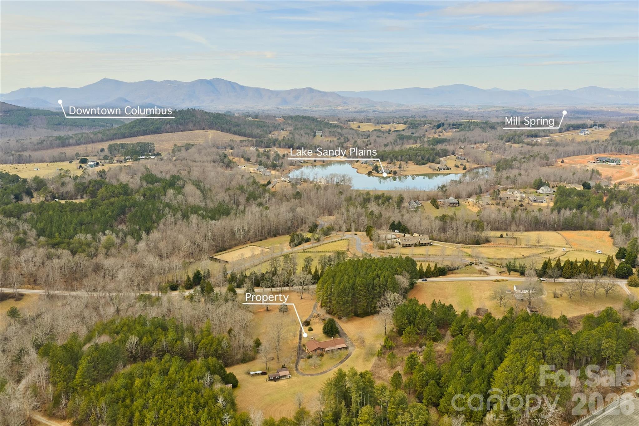 Derbyshire equestrian community located across street. CETA horse trail system meanders through this development as well. - 591 Landrum Road, Columbus