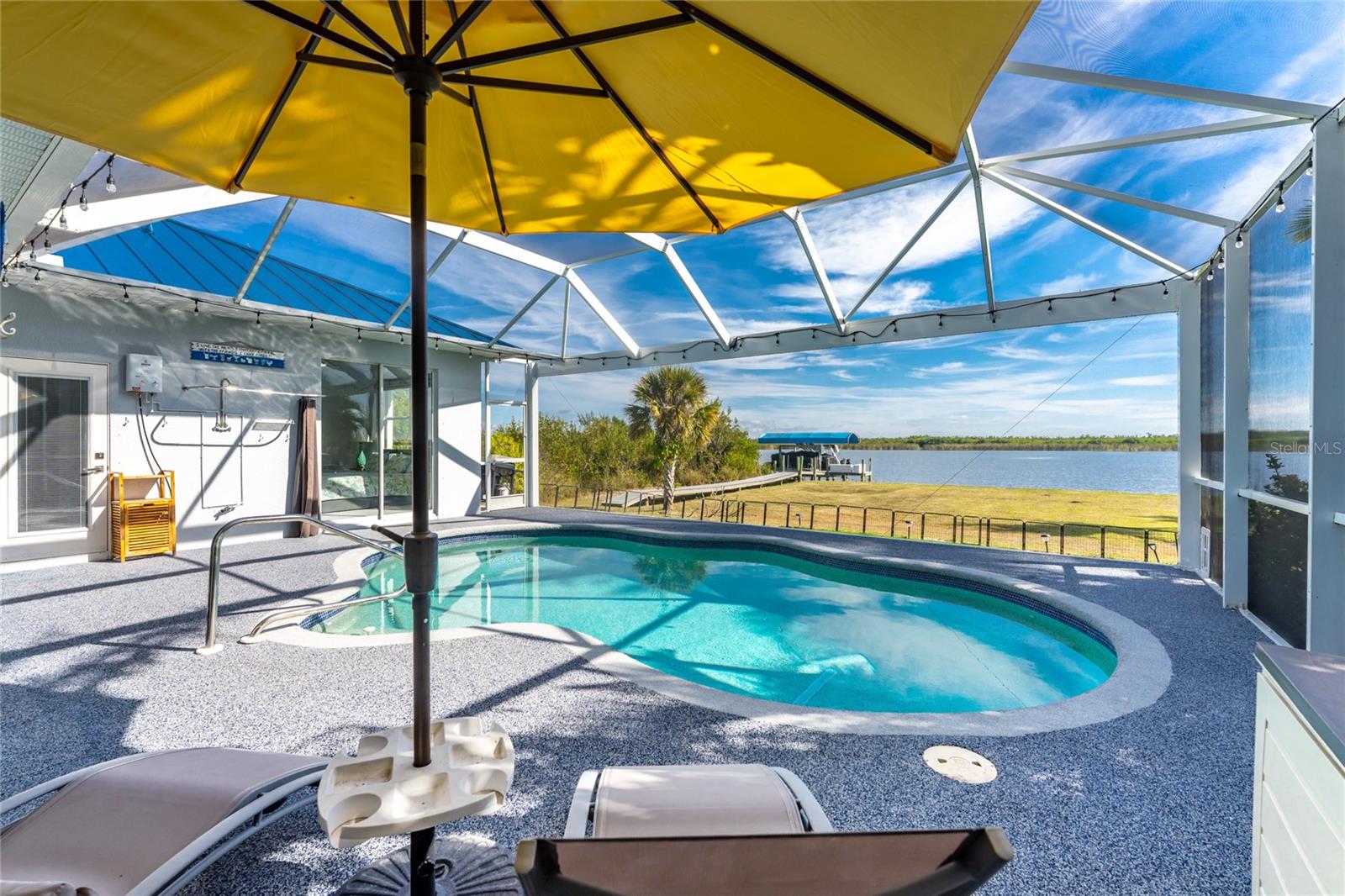 Picture View screen (2025).  No obstructions of your view. - 16168 LA BARGE CIR, PORT CHARLOTTE