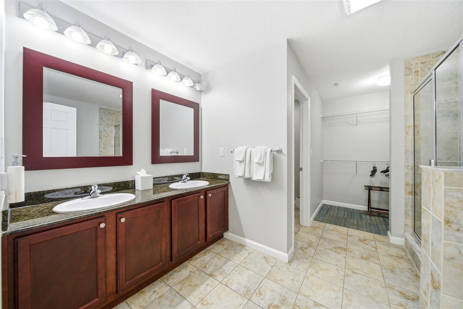 Master Bathroom - 14501 GROVE RESORT AVE #1705, WINTER GARDEN