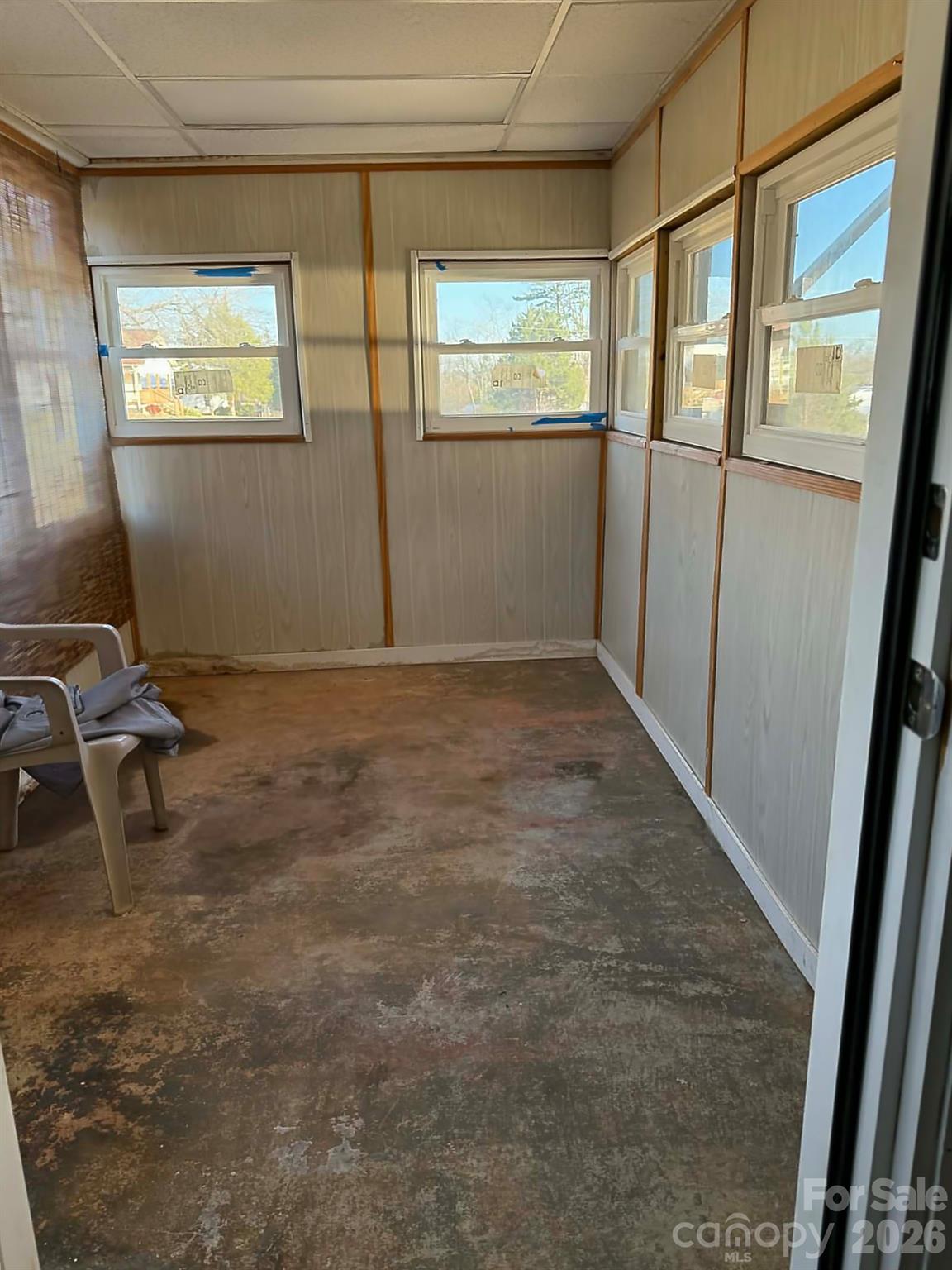 Enclosed Porch off Bedroom 3 - 1677 US 221A Highway, Forest City