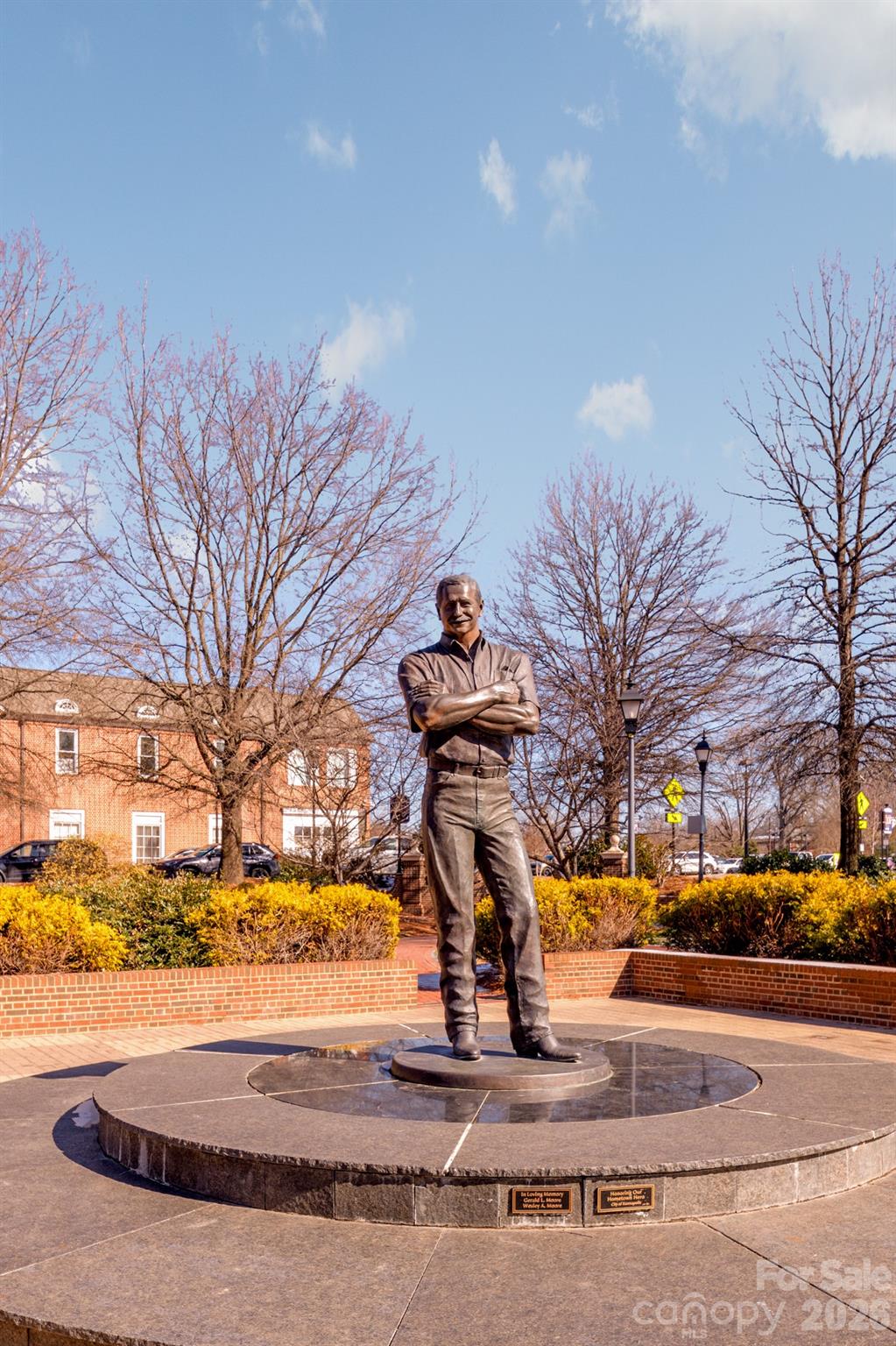 Dale Earnhardt statue in downtown Kannapolis - 1599 Bethpage Road, Kannapolis
